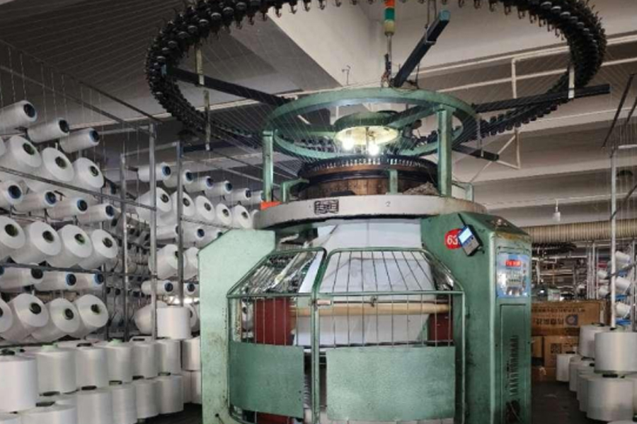 Szürke szövet gyártási modell-magas láb egyoldalas