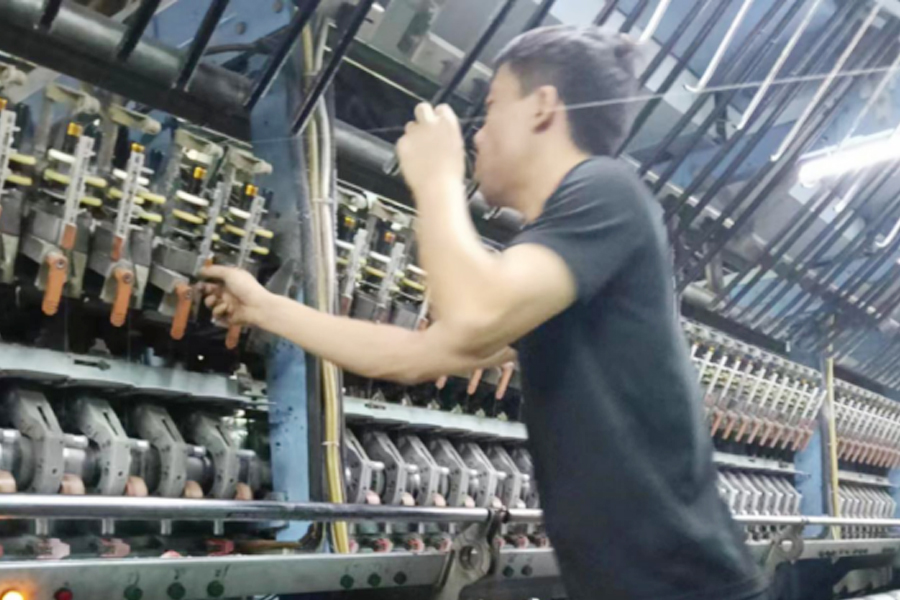 DTY gyártási terület