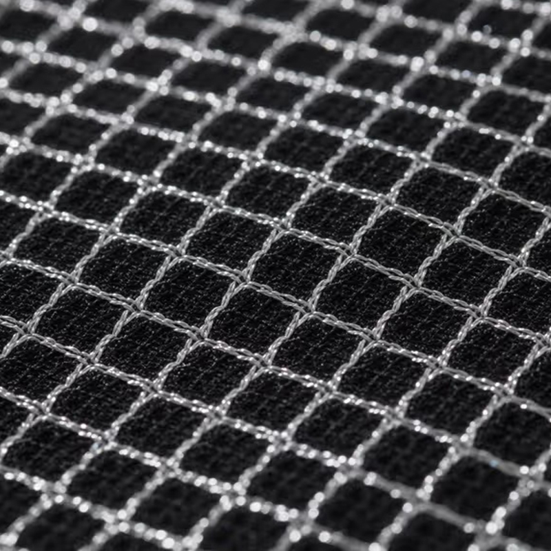 Légáteresztő poliészter fonal selyem Birdseye szövet